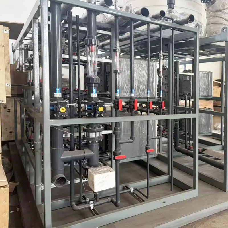 発電所純水EDI電気集塵装置