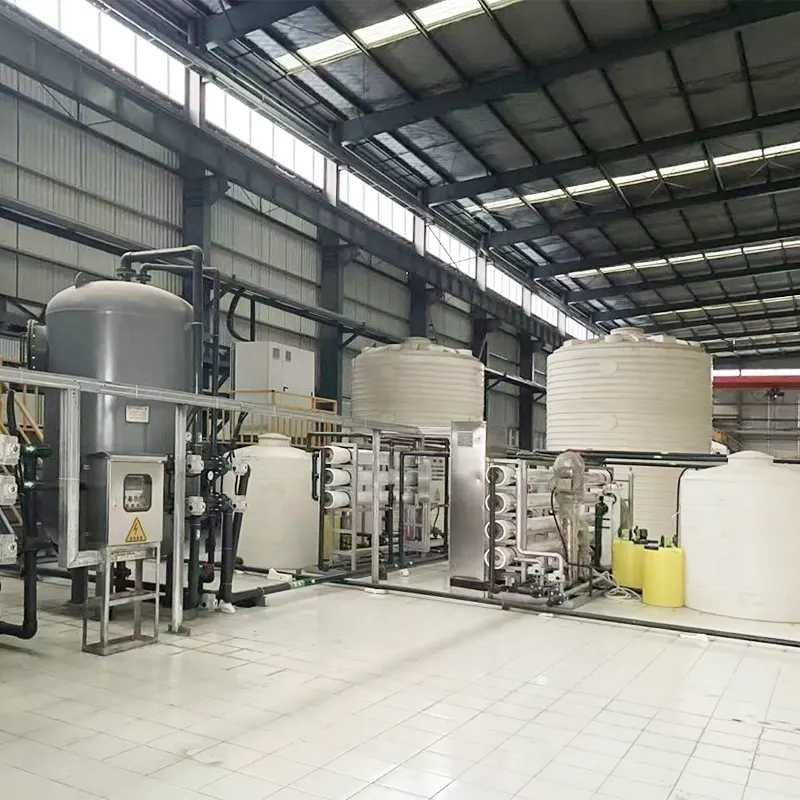 石油化学産業における廃水再利用装置